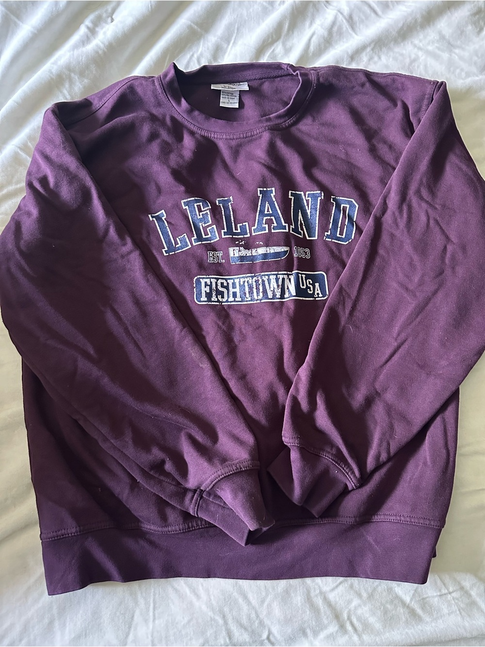 Leland Michigan crewneck